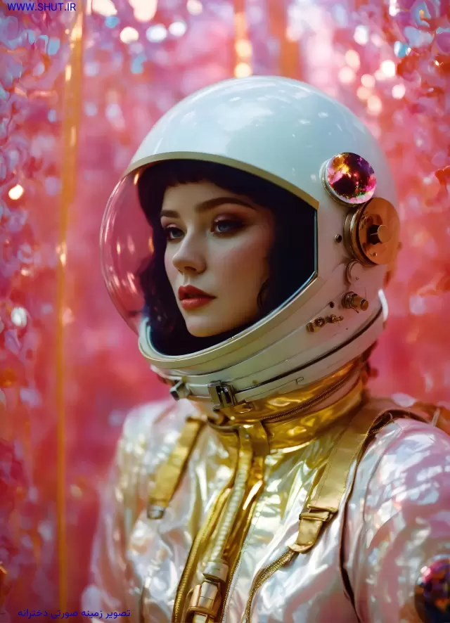 تصویر زمینه صورتی دخترانه