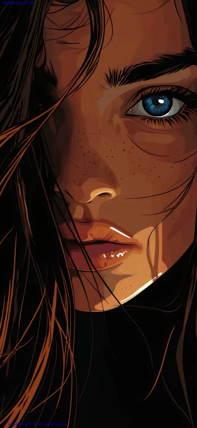 عکس تصویر زمینه دخترانه کیوت