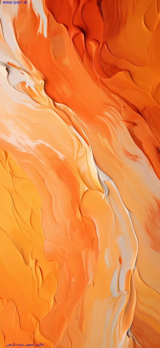 عکس تصویر زمینه نارنجی