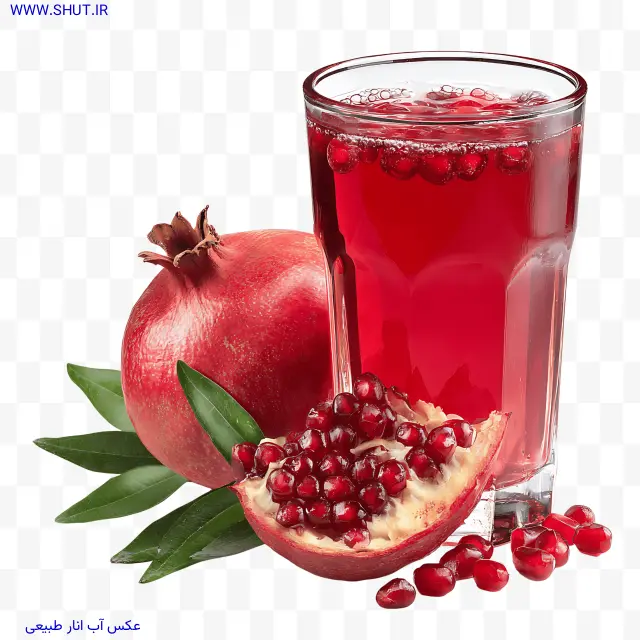 عکس آب انار طبیعی