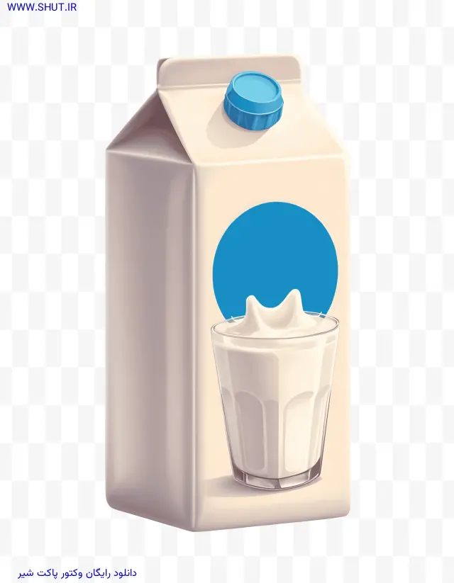 دانلود رایگان وکتور پاکت شیر