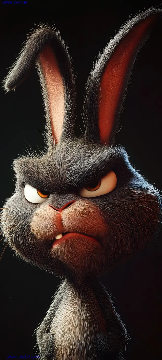 عکس خرگوش عصبانی