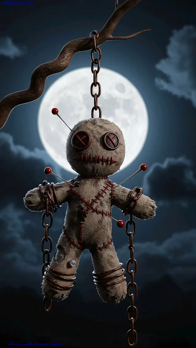 والپیپر عروسک بافتنی ترسناک