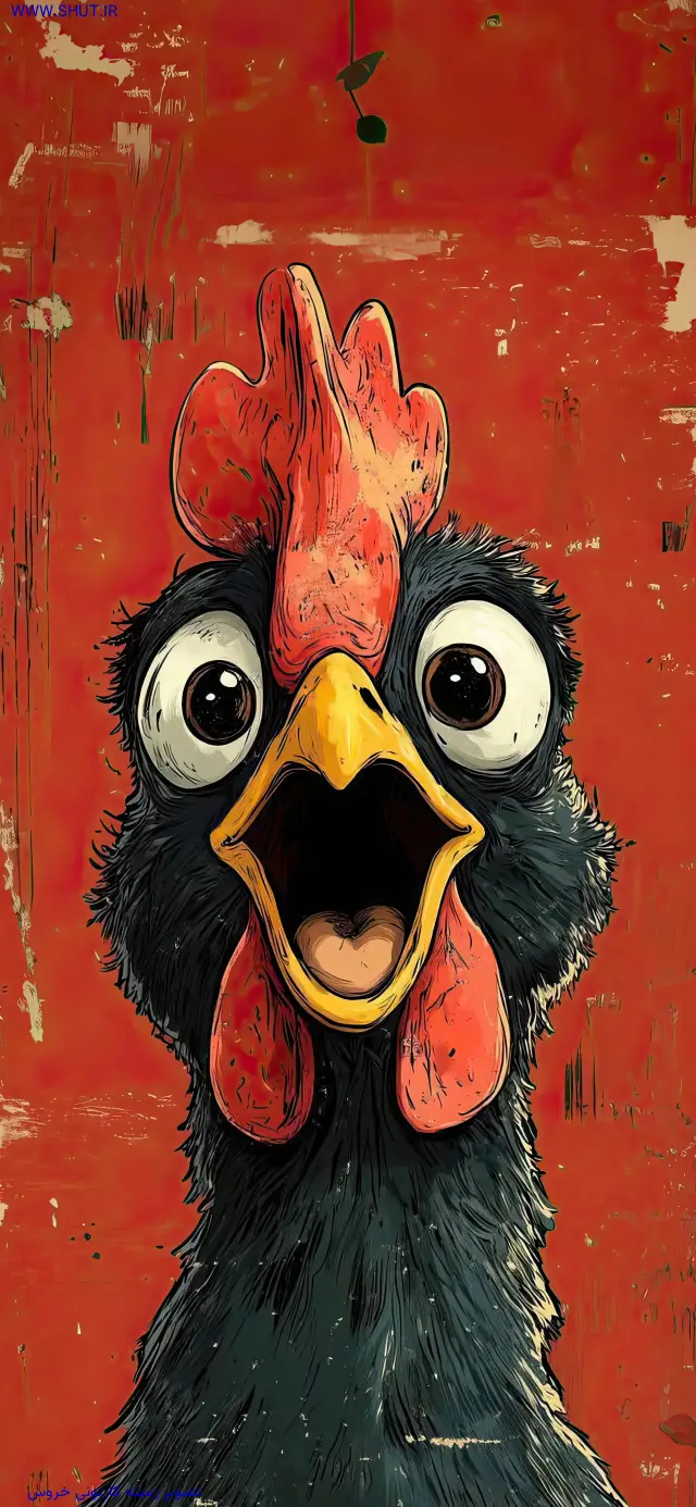 تصویر زمینه کارتونی خروس