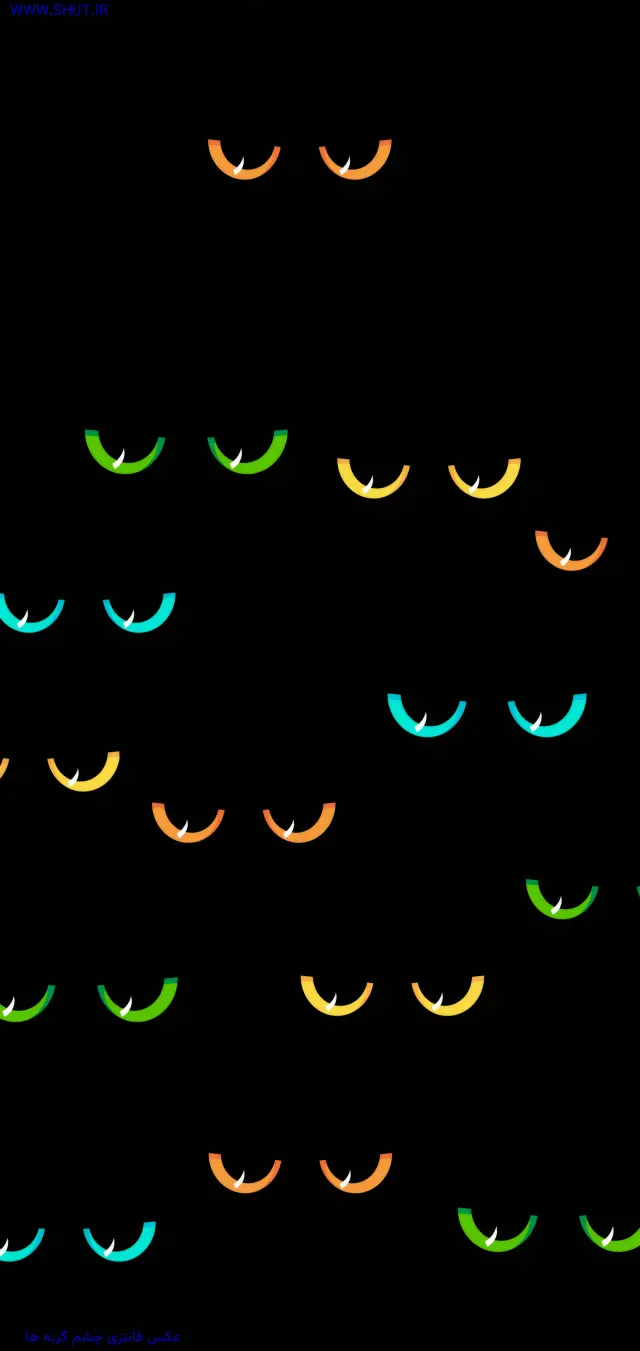 عکس فانتزی چشم گربه ها