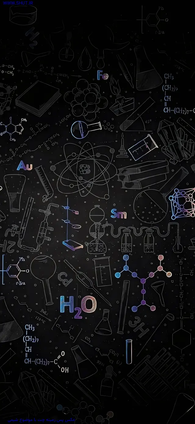 عکس پس زمینه چت با موضوع شیمی