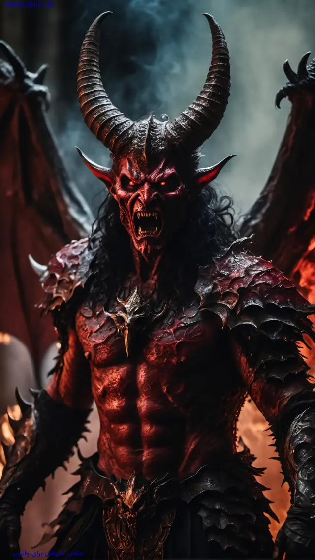 عکس شیطان برای والپیپر