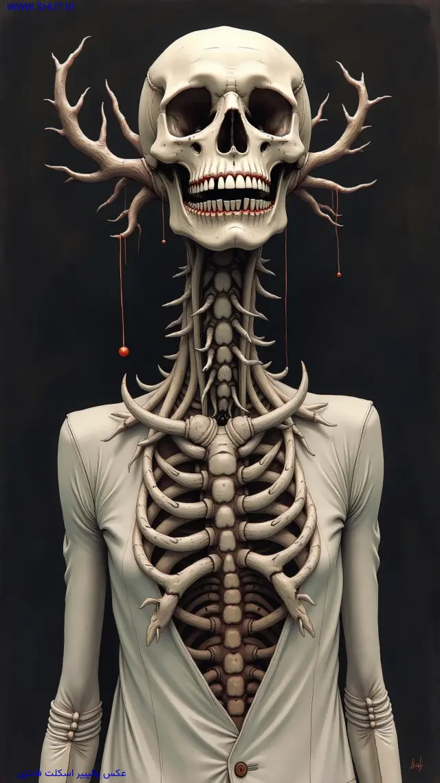 عکس والپیپر اسکلت فانتزی