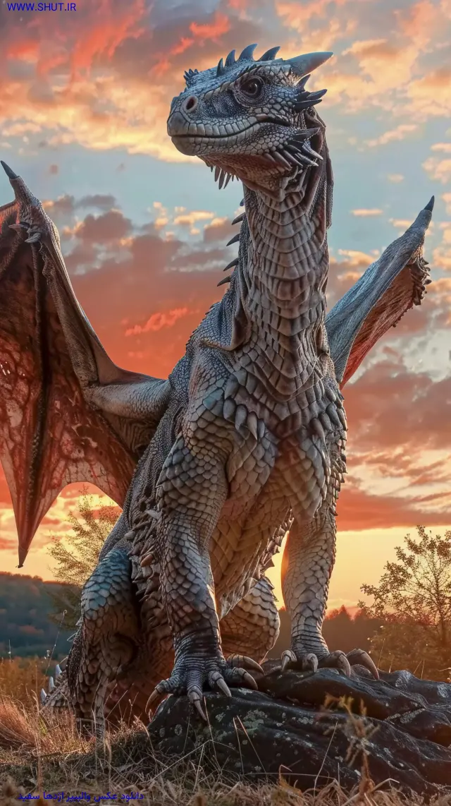 دانلود عکس والپیپر اژدها سفید