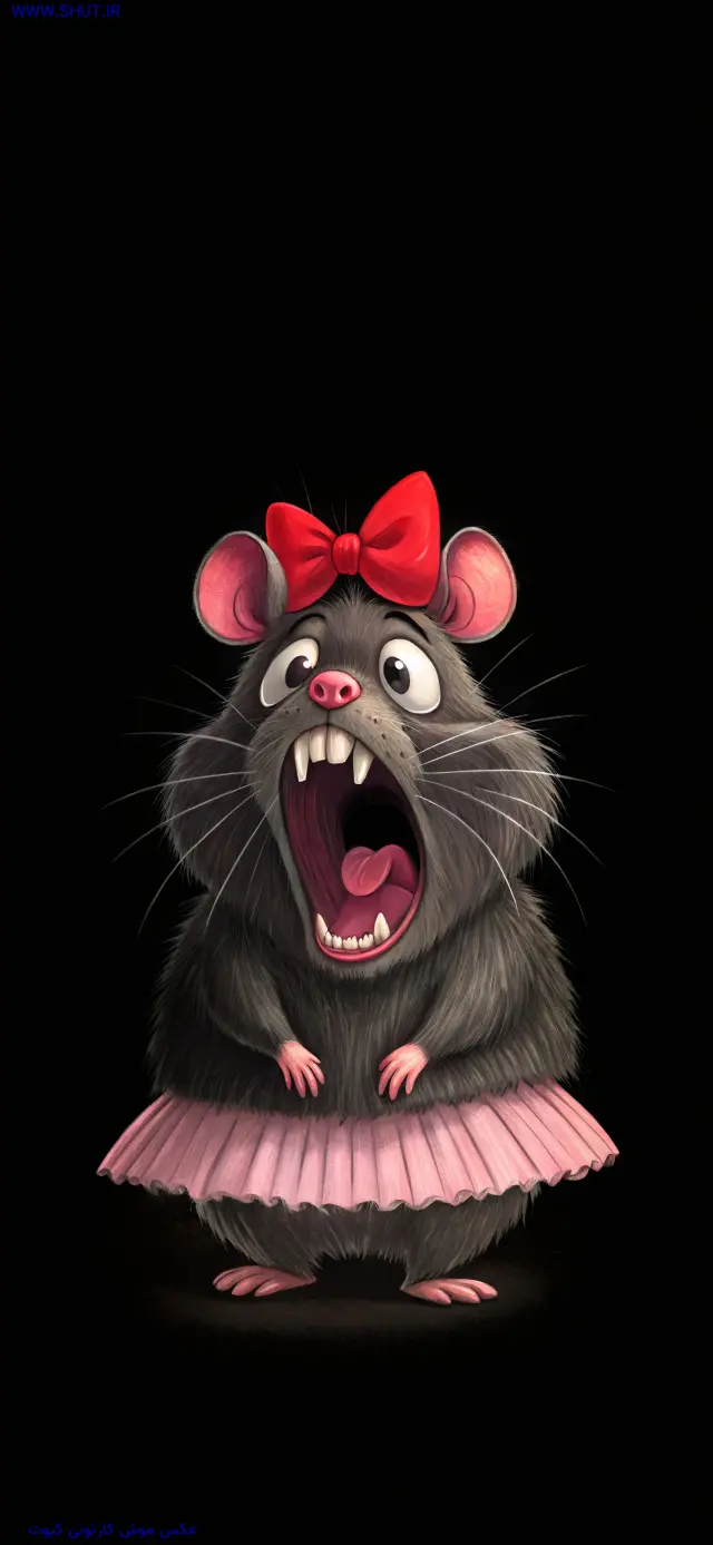 عکس موش کارتونی کیوت