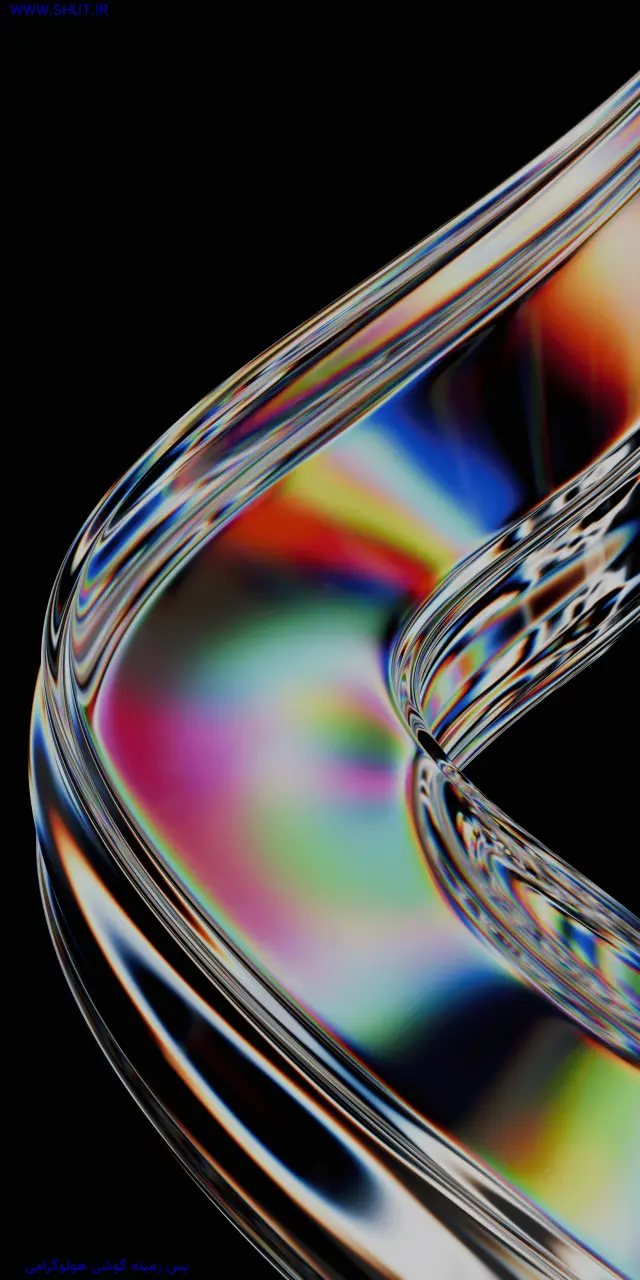 پس زمینه گوشی هولوگرامی