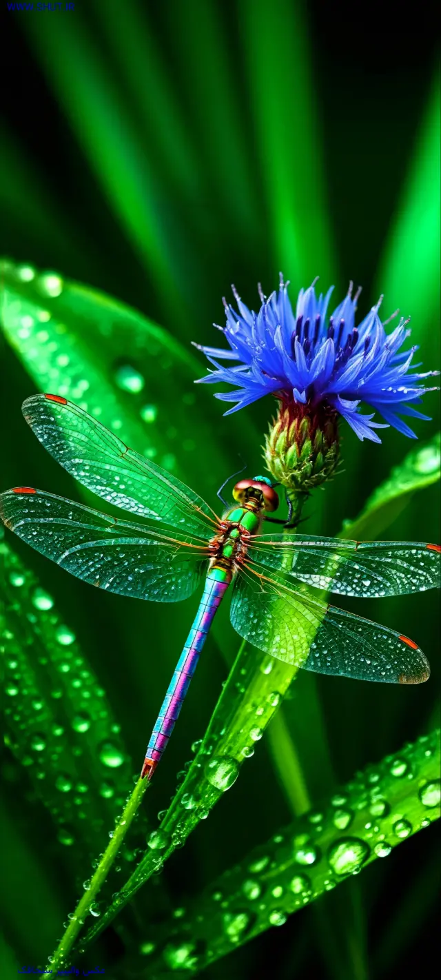عکس والپیپر سنجاقک