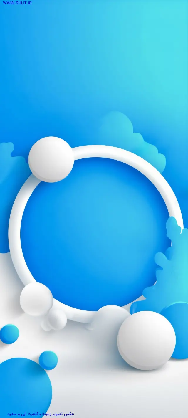 عکس تصویر زمینه باکیفیت آبی و سفید