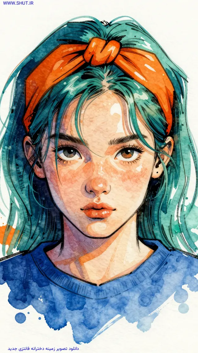 دانلود تصویر زمینه دخترانه فانتزی جدید