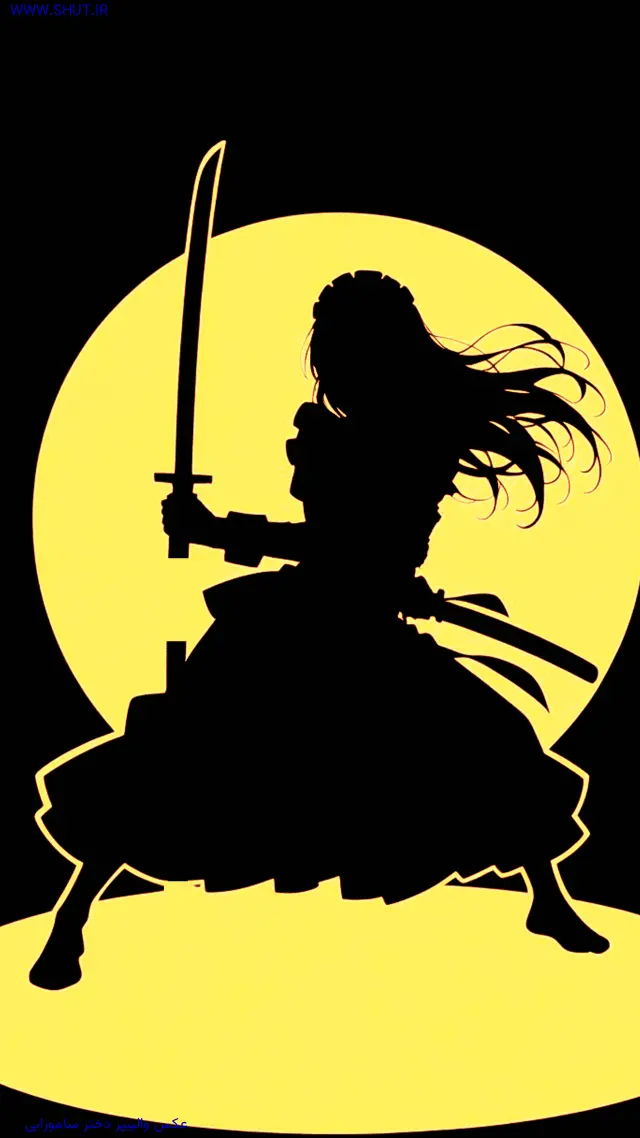 عکس والپیپر دختر سامورایی