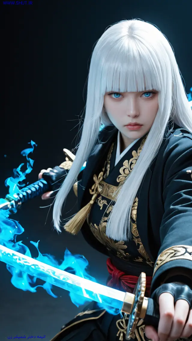 انیمه دختر شمیشر زن