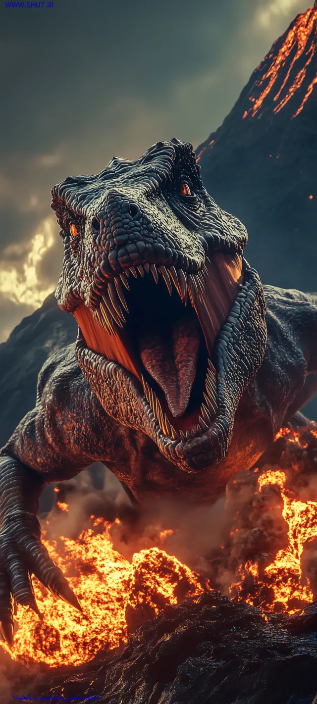 دانلود عکس دایناسور با کیفیت