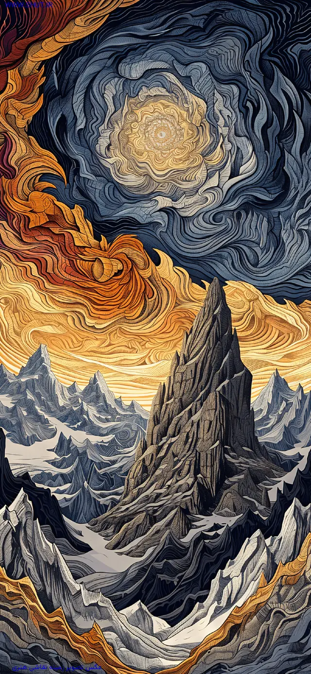 عکس تصویر زمینه نقاشی هنری