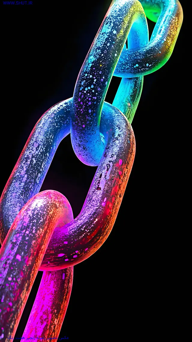 عکس تصویر زمینه زنجیر هفت رنگ