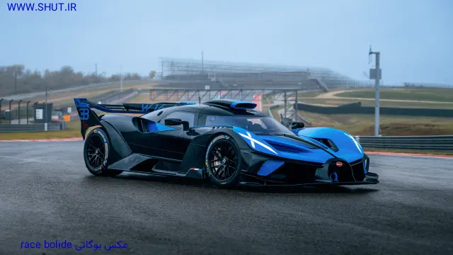 عکس بوگاتی bolide race track