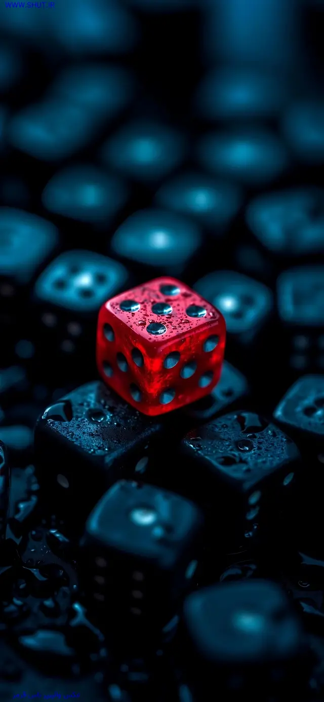 عکس والپیپر تاس قرمز