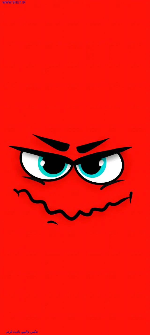 عکس والپیپر بامزه قرمز