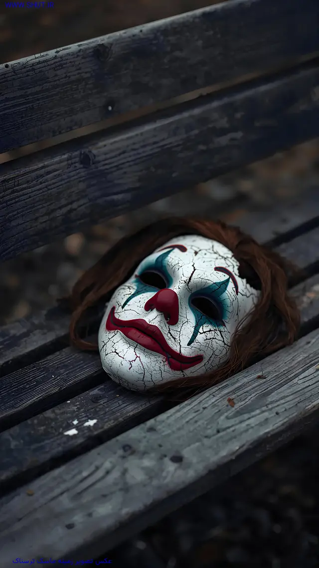 عکس تصویر زمینه ماسک ترسناک