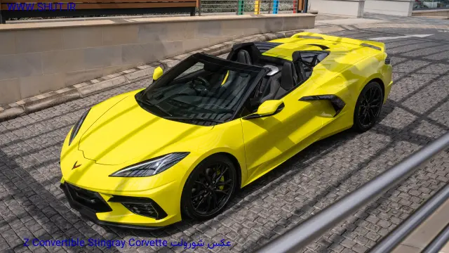 عکس شورولت Corvette Stingray Convertible Z51 2025 8K