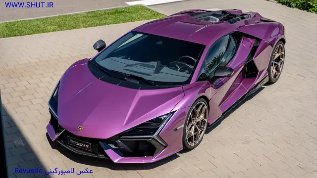 عکس لامبورگینی Revuelto Purple