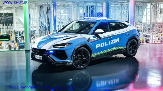 عکس لامبورگینی Urus Performante Polizia 4K
