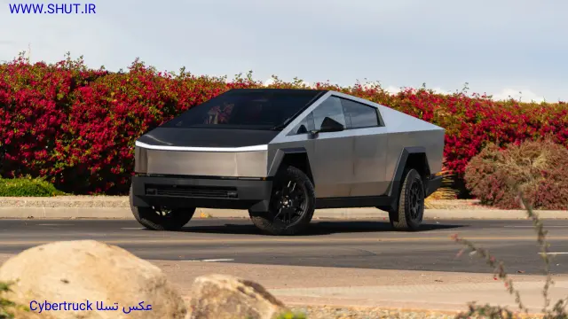 عکس تسلا Cybertruck 2024 8K