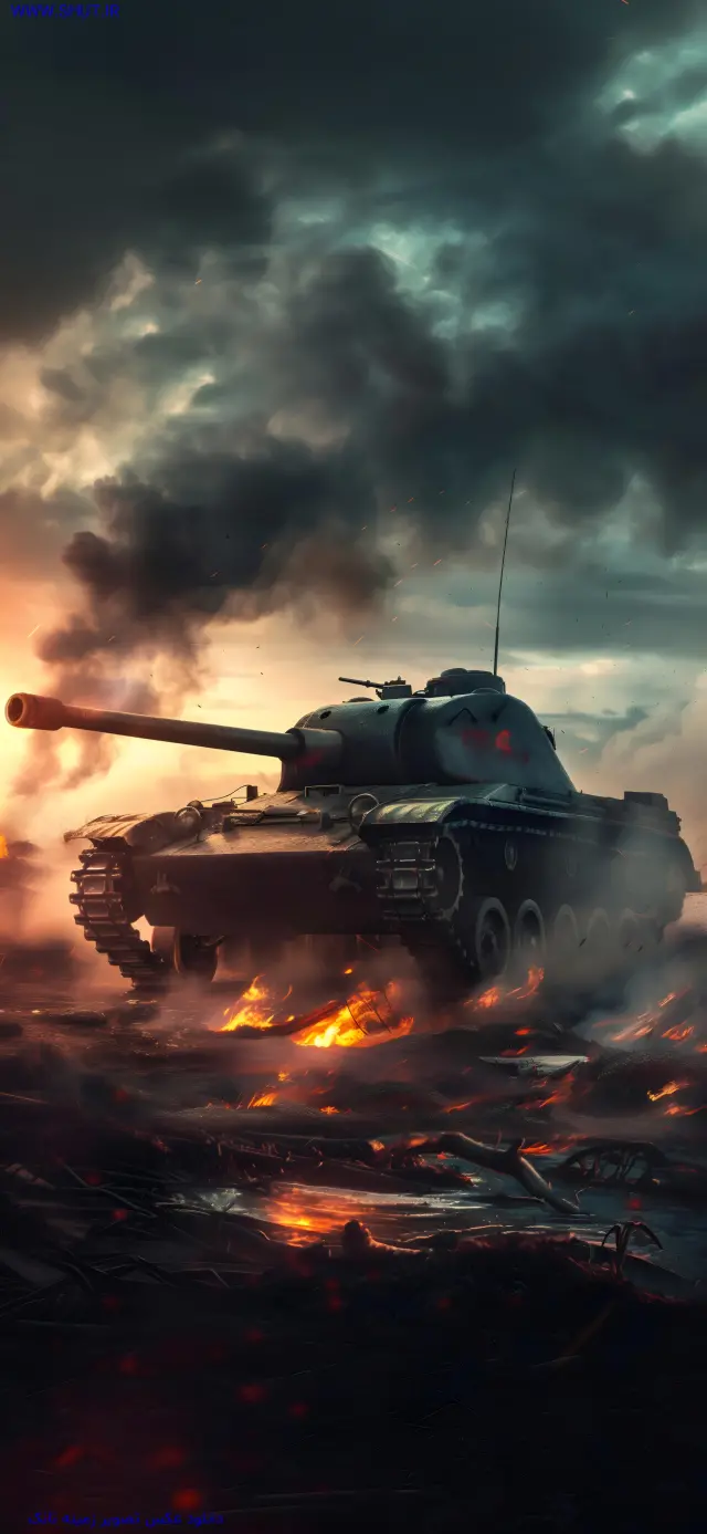 دانلود عکس تصویر زمینه تانک