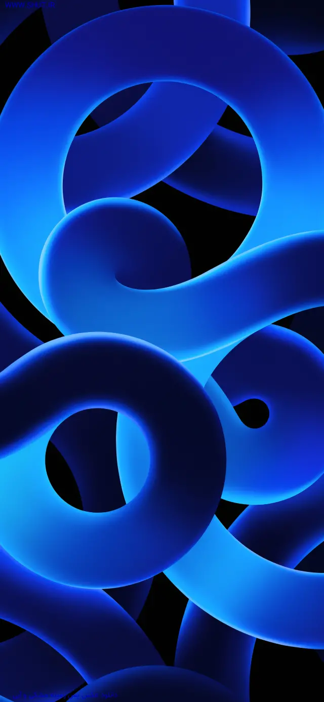 دانلود عکس پس زمینه مشکی و آبی