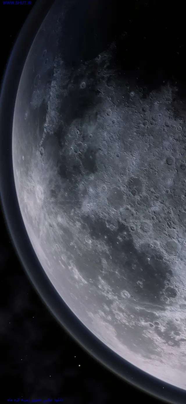 دانلود عکس تصویر زمینه کره ماه