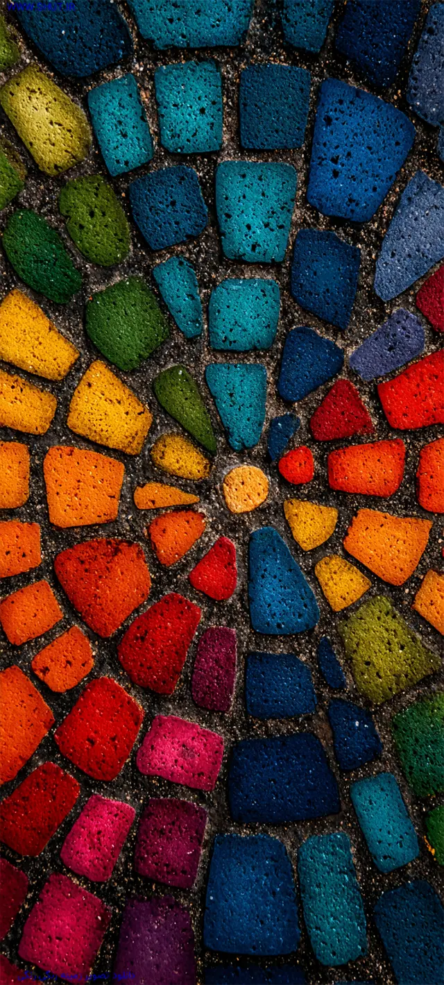 دانلود تصویر زمینه رنگی رنگی