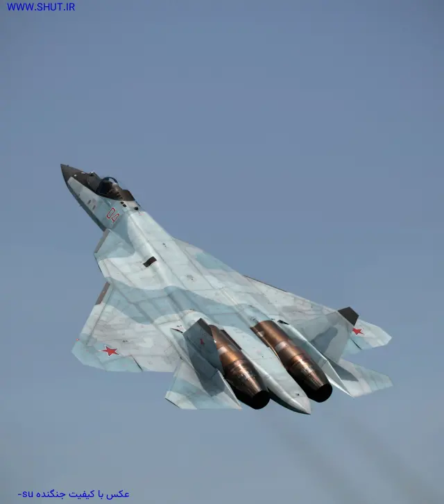عکس با کیفیت جنگنده su-57