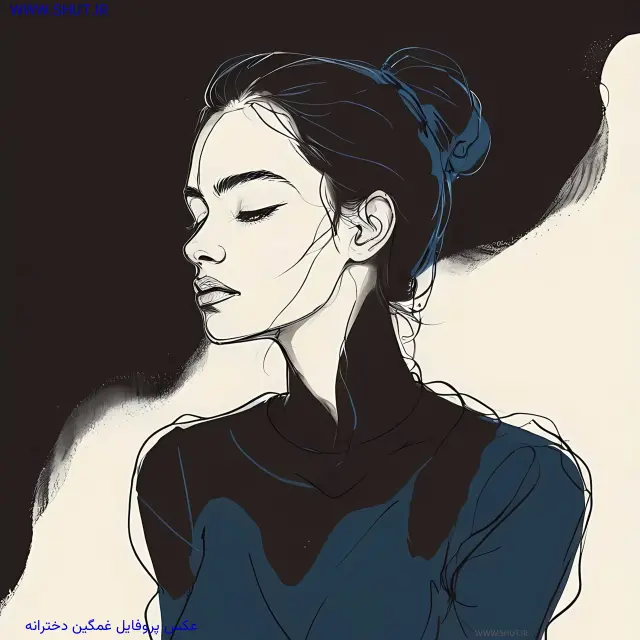 عکس پروفایل غمگین دخترانه