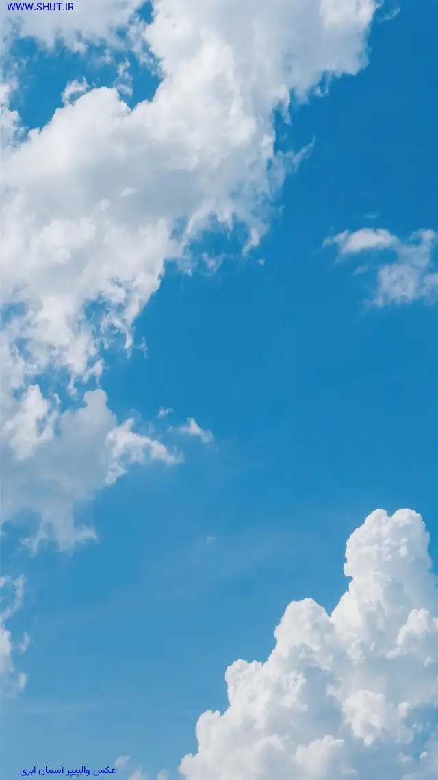 عکس والپیپر آسمان ابری 8K